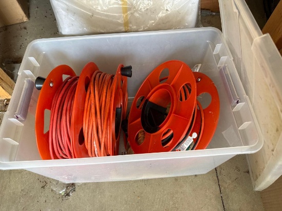Tote of Extension Cords
