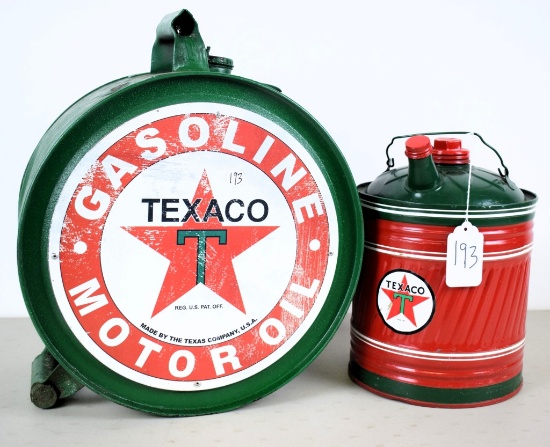 (2) Texaco restored cans