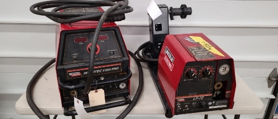 Lincoln Invertec V350-Pro welder with LF-72