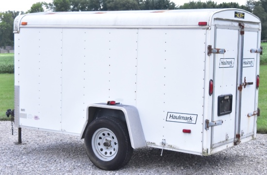 2001 Haulmark Enclosed Trailer, 5' x 10'