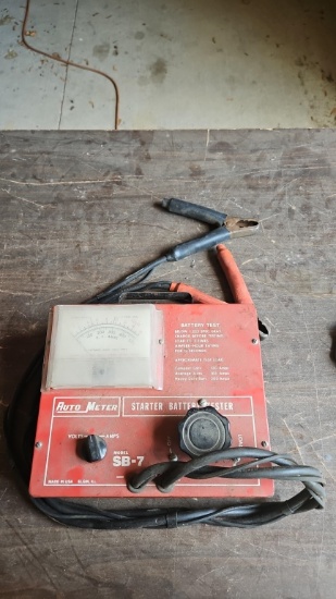 Auto Meter battery tester