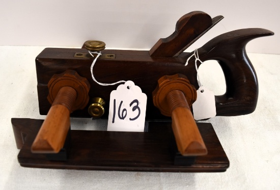 A Howland rosewood plow plane