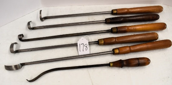 6 Prothestic carving chisels