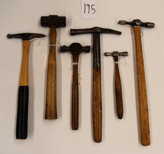 6 Small hammers