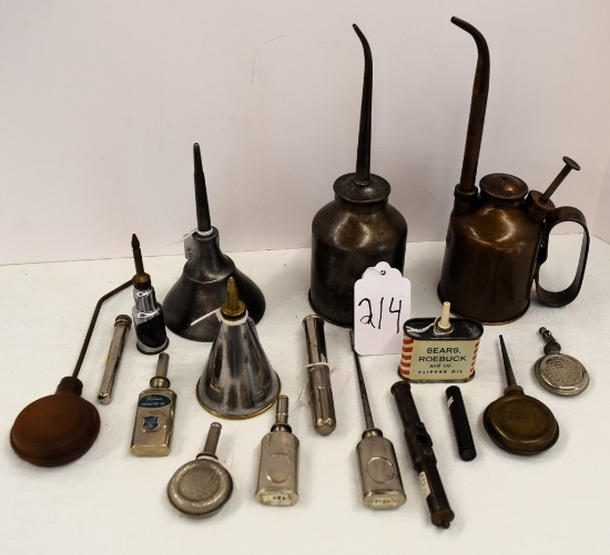 17 Oil cans