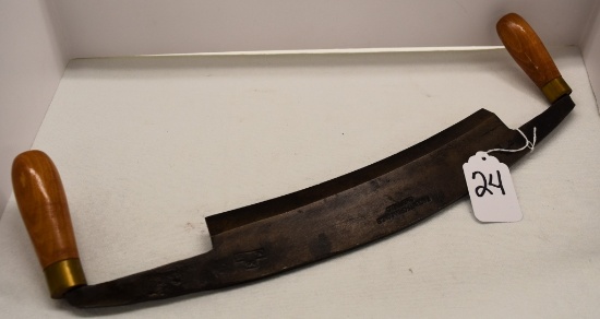 R. Mountford & Sons Sheffiel draw knife, 11" blade