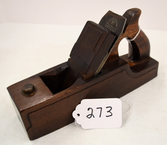 Rosewood handles smoothing plane
