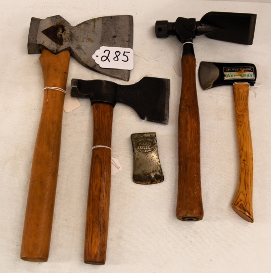 4 Hatchets & Keen Kutter hatchet head