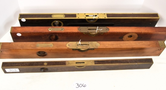 4 Levels - brass bound rosewood Straton Bros. 24",