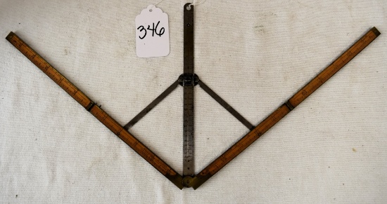 CD Cowgill patent ruler attachment