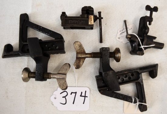 4 Different clamps