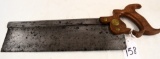 Harvey Peace backsaw