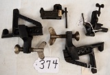 4 Different clamps