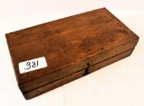 Set of 13 CE Jennings drill bits in box