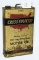 Cross Country 5 qt oil can