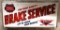 Wagner Brake Service lighted sign, 25 1/2