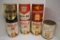 (7) 1 Quart oil cans- (3) Shell Rotella, (2)Shell