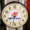 Mobilgas clock, added decal, 13