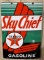 Texaco Sky Chief Gasoline porcelain pump sign