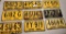 1940's and 1950's license plates