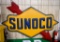 Sunoco station sign, plastic, 58