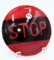 Glass Keystone stop lens, 6 1/2