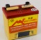 Exide advertising battery radio