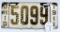 Ohio 1911 porcelain license plate