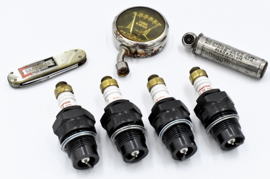 (4) Champion 3X sparkplugs, Champion sparkplug