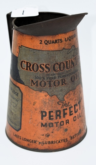 Cross Country 2 qt. oil can