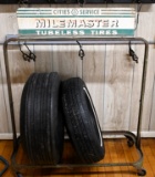 Cities Service tire display w/tires, 45