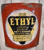 Curved Ethyl pump sign 14