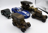 Diecast cars- Dodge Viper, Ford Model T,