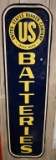 US Rubber Compay Batteries embossed sign,