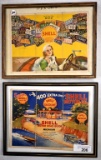 Shell oil road maps- Ohio and Michigan