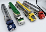(4) oil tanker trucks, 14