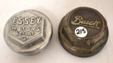 Essex and Buick hubcaps