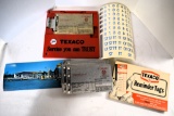 Texaco and Sunoco gas station memorabilia
