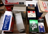 2 boxes of auto parts; spark plug wires,
