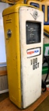 Gilbarco 906-18G gas pump, Exxon Plus glass signs