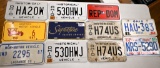 Box of Ohio license plates