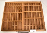 Print block tray
