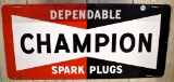 Champion Spark Plug sign, 36