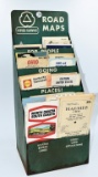 Cities Service map holder w/maps