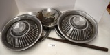 Autoparts- hubcaps, horns, fuel filter
