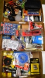 Automobile electrical parts, 3 boxes