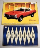2 Pontiac contemporary signs