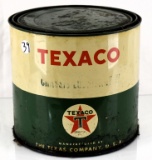 Texaco Chassis grease can, 10lb (full)