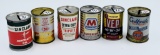 (6) Oil can banks- Gulf, Sinclair, Marathon,