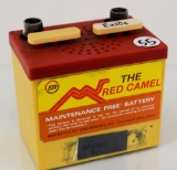 Exide advertising battery radio